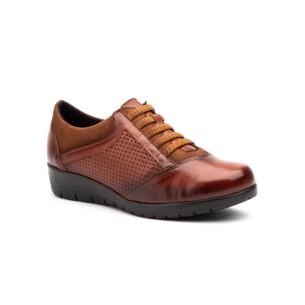 Cpb | Scarpe da ginnastica casual in pelle marrone | Donna CBP - CONBUENPIE 2