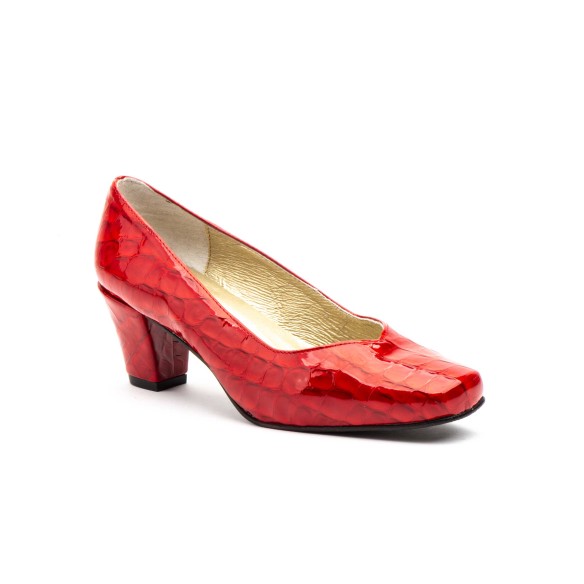 Décolleté in vernice rossa CONBUENPIE
