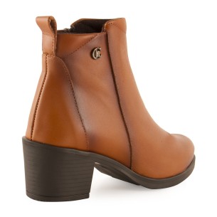 Botines Clásicos de piel marrones CHAMBY 2