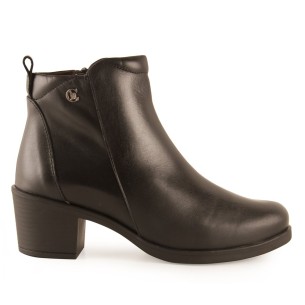 Botines Clásicos de piel negros CHAMBY
