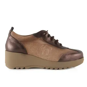 Chamby|Braune Freizeitschuhe aus Leder|Frau CHAMBY