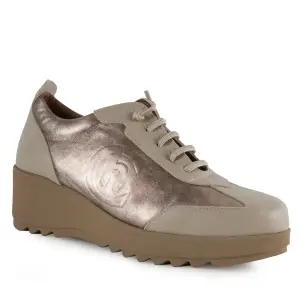 Chamby|Scarpe casual in pelle beige|Donna CHAMBY 2