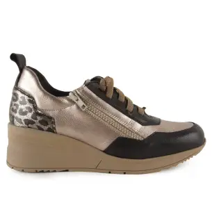 Tekila|Black casual leather shoes|Woman TEKILA