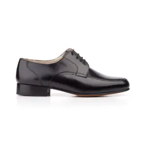Scarpe in pelle nera larghezza speciale NIKKOE