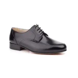 Scarpe in pelle nera larghezza speciale NIKKOE 2