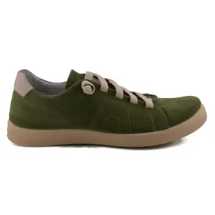 Zapatillas Urbanas de piel verdes CASUAL