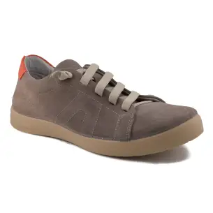 Ténis Urban em pele taupe CASUAL 2