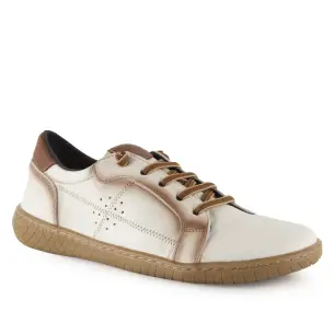 Tekila|Scarpe casual in pelle beige rispettabili|Donna TEKILA 2