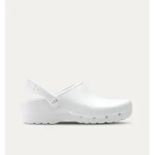 Antistatic white clogs for women FELIZ CAMINAR