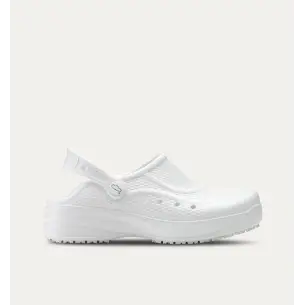 Women's white sanitary clogs FELIZ CAMINAR