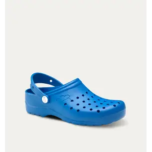 Damen Clogs blau perforiert FELIZ CAMINAR 2