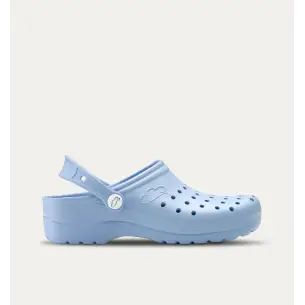 Zoccoli traforati donna blu chiaro FELIZ CAMINAR