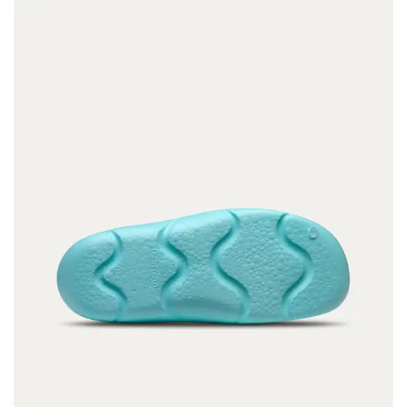 Vrijetijdsklompen turquoise FELIZ CAMINAR