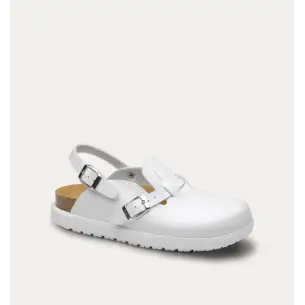 Weiße bioökologische Clogs FELIZ CAMINAR 2
