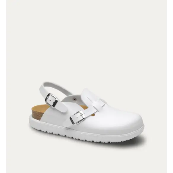Weiße bioökologische Clogs FELIZ CAMINAR