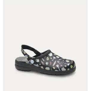 Schwarze Catering Clogs FELIZ CAMINAR 2