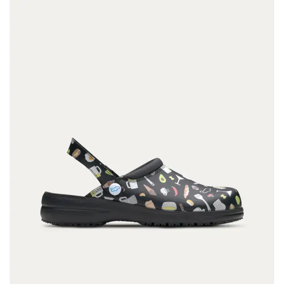 Schwarze Catering Clogs FELIZ CAMINAR