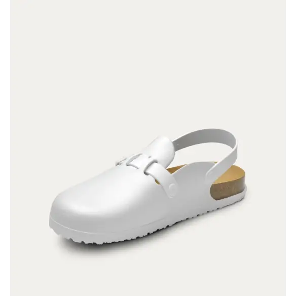 Tamancos EVA Bio brancos para senhora FELIZ CAMINAR