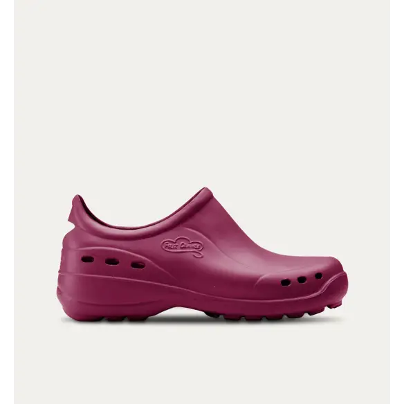 Damesmaandschoenen bordeauxrood FELIZ CAMINAR