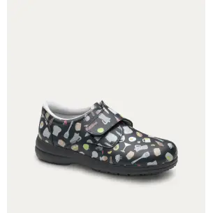 Sapatos de catering pretos para mulher FELIZ CAMINAR 2