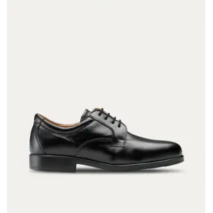 Chaussures de restauration en cuir noir FELIZ CAMINAR