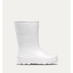 Botas de Agua de mujer blancas FELIZ CAMINAR