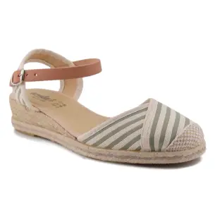 Amelie : Espadrilles aus khakifarbener Jute : Woman AMELIE 2