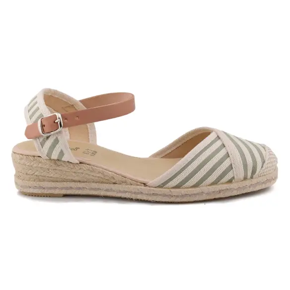 Amelie : Espadrilles aus khakifarbener Jute : Woman AMELIE