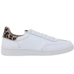 Lässige weiße Leder Turnschuhe | Damen CASUAL
