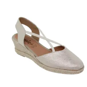 Amelie : Gold jute espadrilles : Woman AMELIE 2