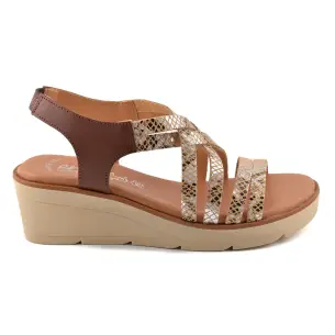 Amelie |Sandalias piel cuero | Mujer AMELIE