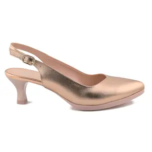 Desiree | Zapatos destalonados piel rosa | Mujer DESIREE SHOES