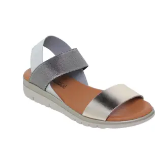 Blusandal |Sandalias piel metalizada | Mujer BLUSANDAL 2