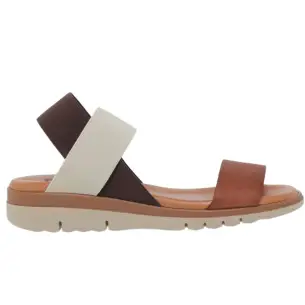 Blusandal : Sandales en cuir marron : Femme BLUSANDAL