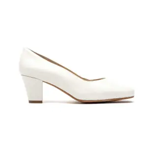 CBP | Schoenen Wit Leren Pompen | Dames CONBUENPIE