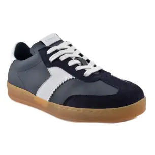 Exodus | Herren Turnschuhe aus blauem Leder | Mann EXODO 2