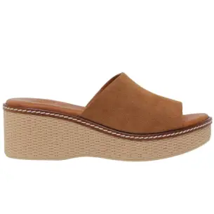 Blusandal : Sandales à plateforme en cuir : Femme BLUSANDAL