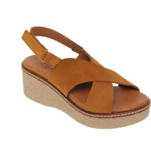 Blusandal |Sandalias plataforma cuero | Mujer BLUSANDAL 2