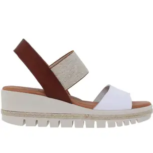 White Leather Sandals by Blusandal BLUSANDAL