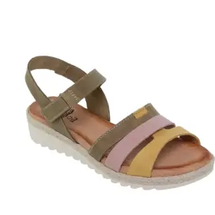 Blusandal |Sandalias de Piel  verde | Mujer BLUSANDAL 2
