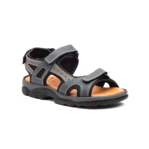 Morxiva |Sandalias californianas de piel gris | Mujer MORXIVA SHOES 2