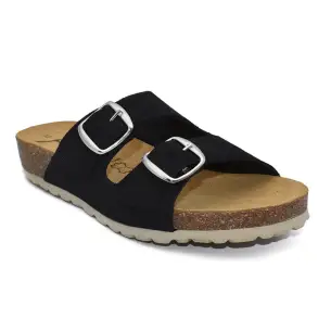 Fiordi : Sandálias Bio em pele preta : Mulher FIORDI SHOES 2