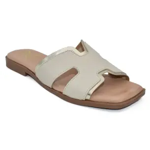Tekila : Sandales en cuir beige : Femme TEKILA 2