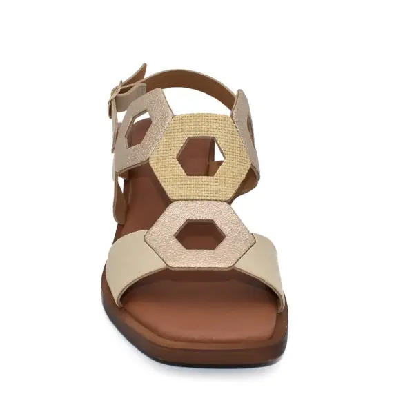 Invogue : Beige Sandalen : Damen INVOGUE