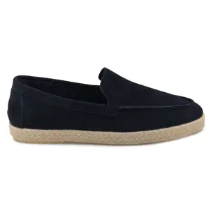Casual | Alpargatas de piel azules | Hombre CASUAL