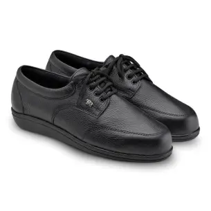 Saguy's | Black leather comfort work shoe | Men 2