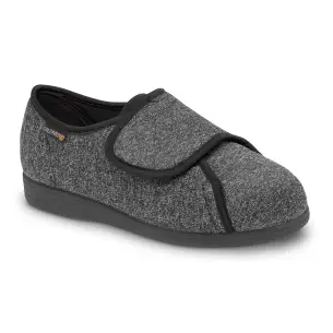 Saguy's | Gray comfortable house slipper with velcro |...