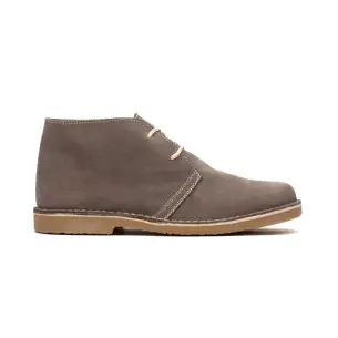 CBP | Gray leather safari boots | Men