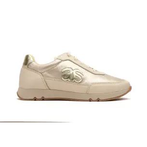 CBP | Casual golden leather sneaker | Women