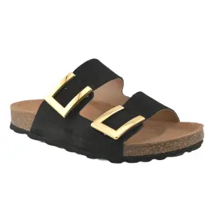 Blusandal Sandalias bio negras 03807ne 2